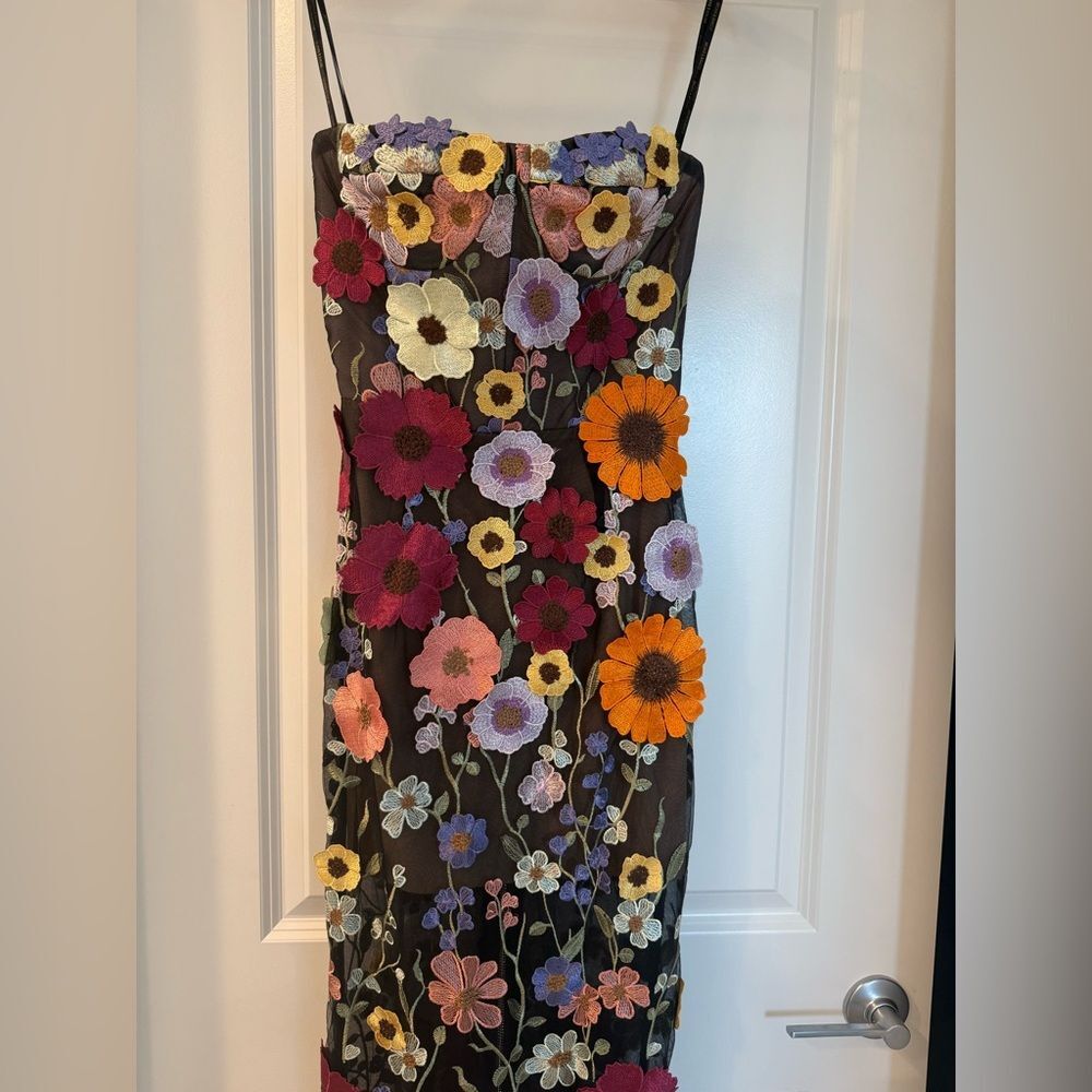 NWOT BRONX AND BANCO BOUQUET MARAYA JASMI NE MAXI DRESS, wedding guest dress - Picture 13 of 15